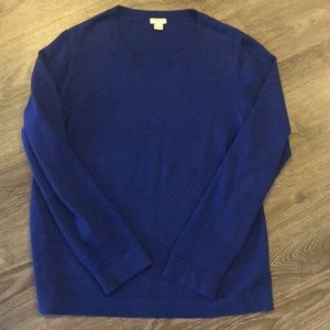 J.Crew Royal Blue Sweater